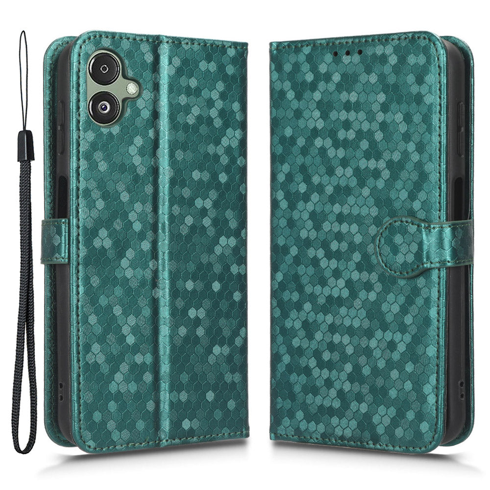 For Samsung Galaxy F14 5G Stand Wallet Phone Case PU Leather Dot Pattern Imprinted Smartphone Cover For Samsung Galaxy F14 5G Stand Wallet Phone Case PU Leather Dot Pattern Imprinted Smartphone Cover